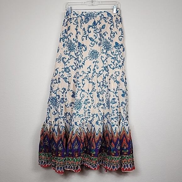 Free People Sunrise Voile Ombre Skirt - Picture 2 of 6